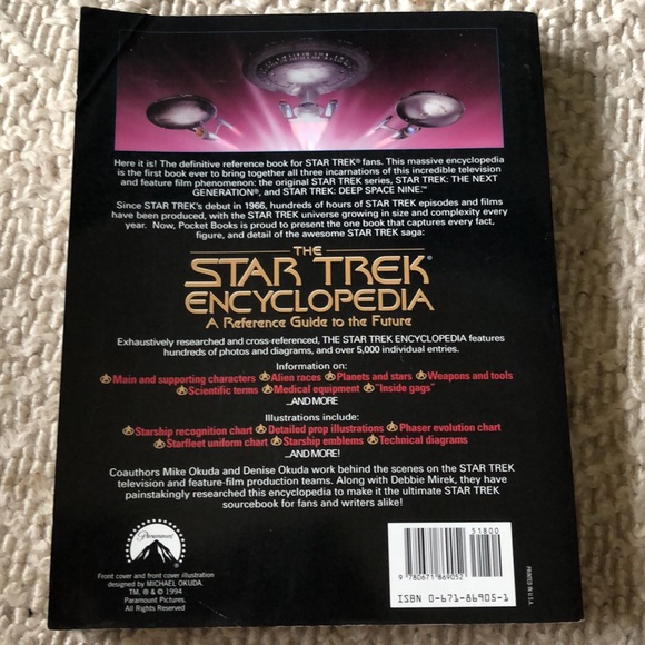 The Star Trek Encyclopedia book - Picture 4 of 8